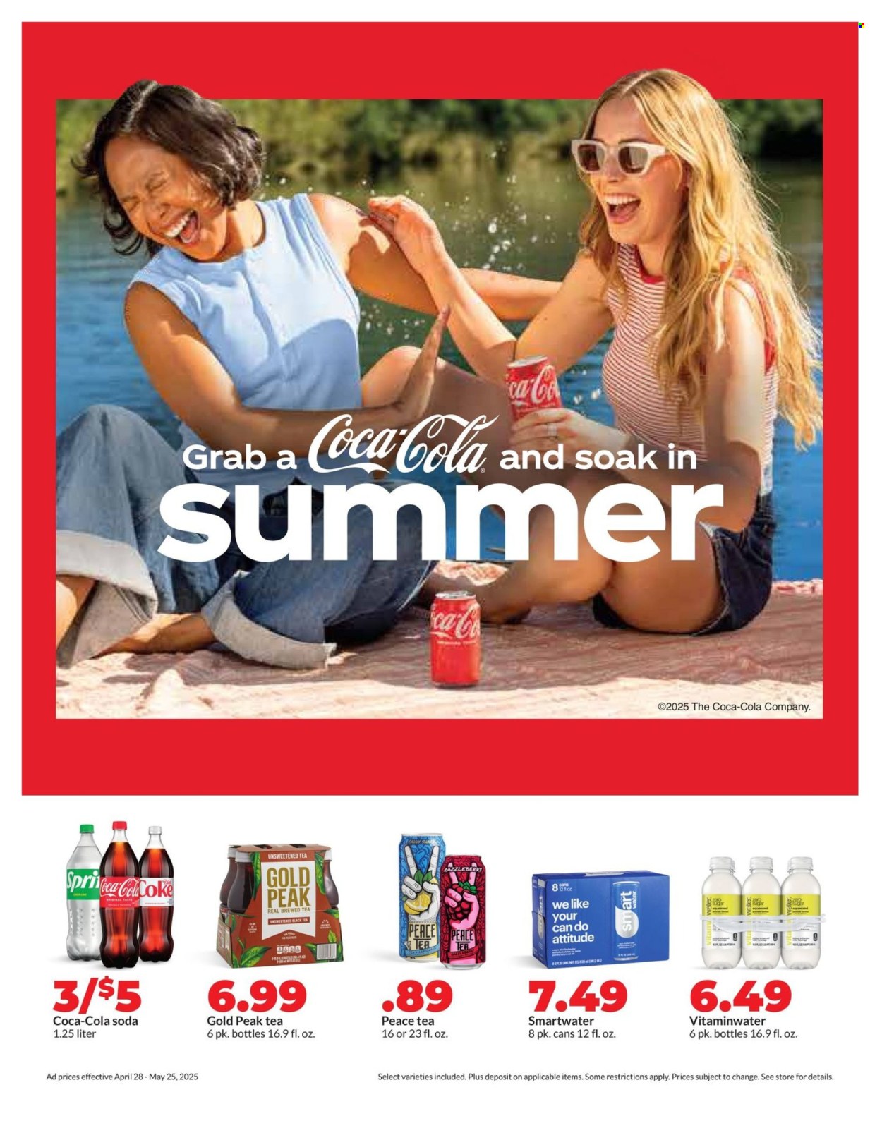 Hy-Vee ad - 04/28/2025 - 05/25/2025. Page 1