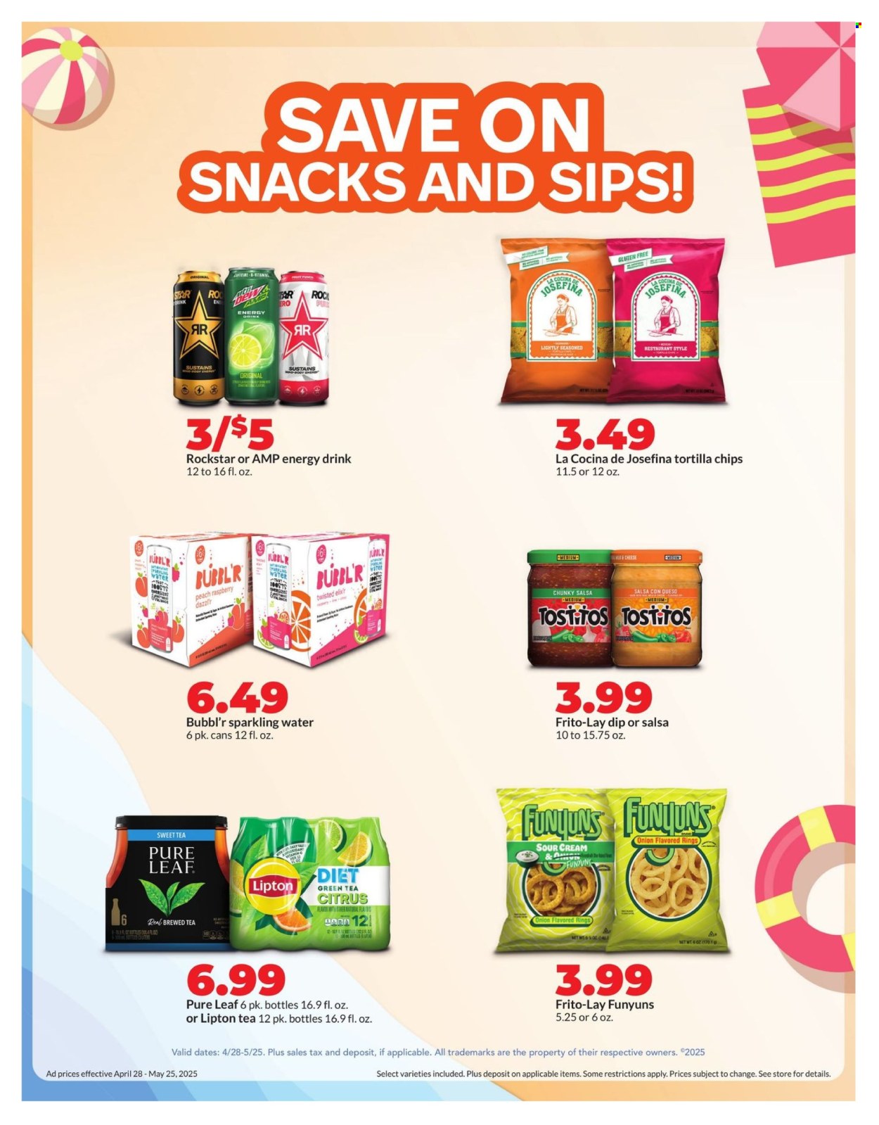 Hy-Vee ad - 04/28/2025 - 05/25/2025. Page 1
