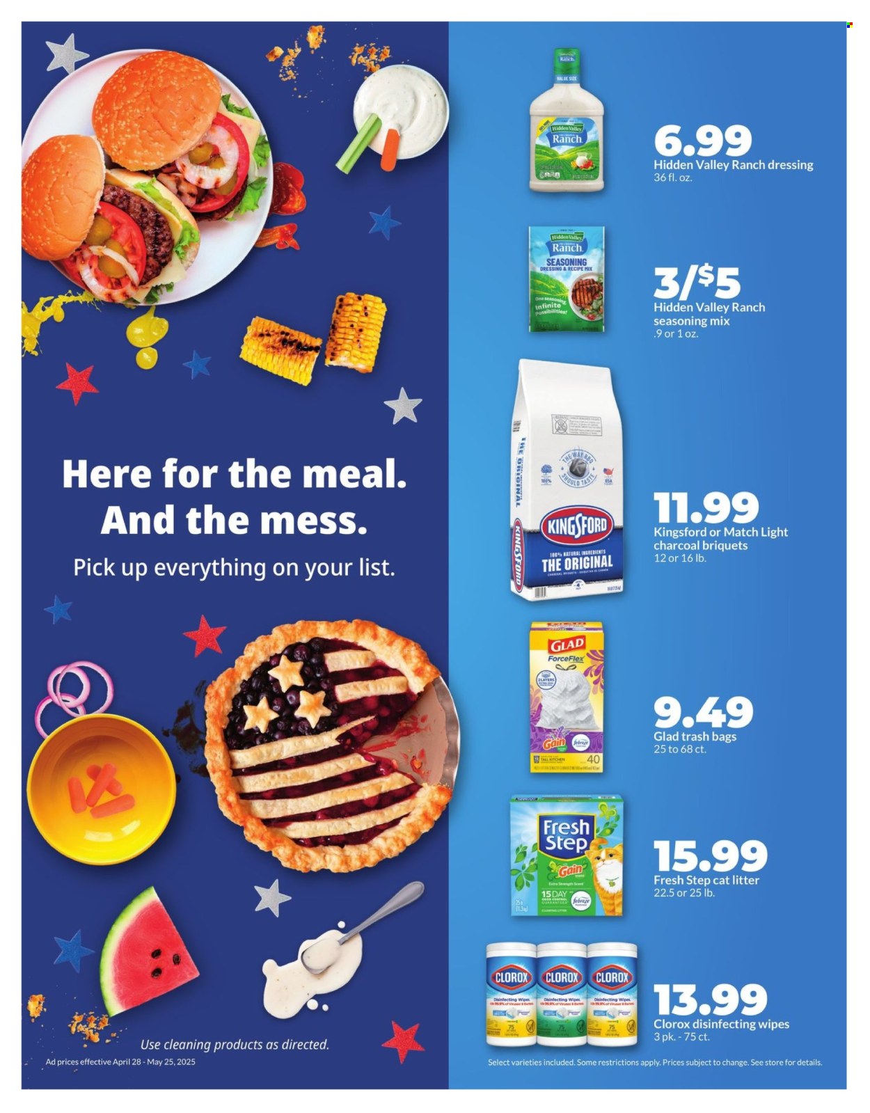 Hy-Vee ad - 04/28/2025 - 05/25/2025. Page 1