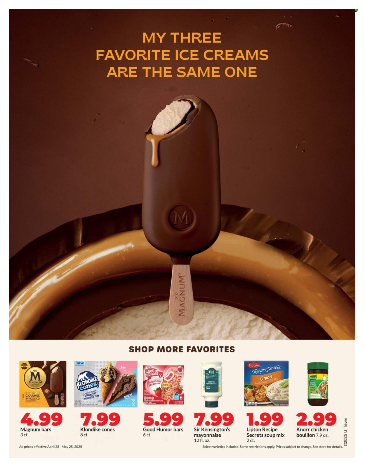 Hy-Vee ad - 04/28/2025 - 05/25/2025. Page 1
