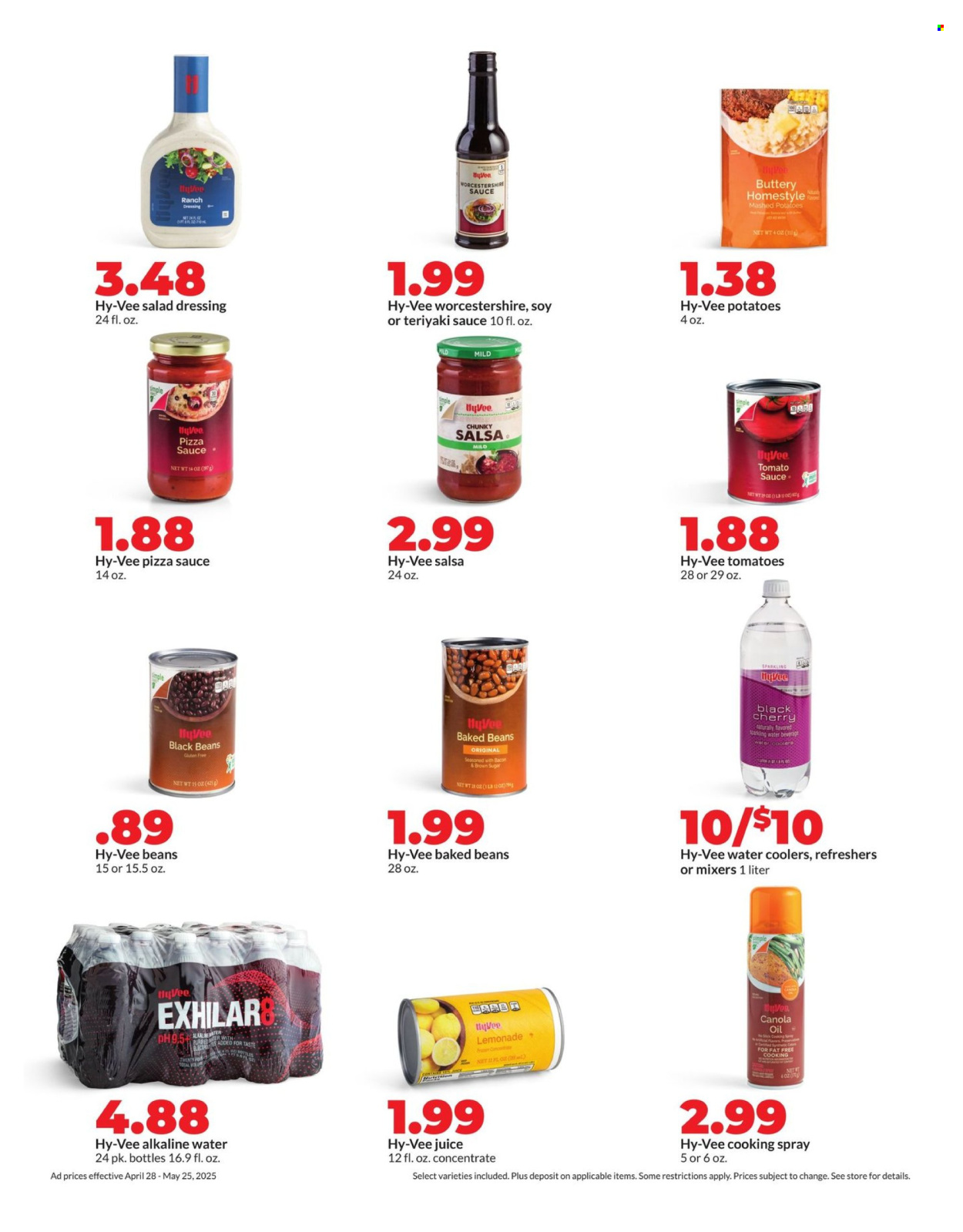 Hy-Vee ad - 04/28/2025 - 05/25/2025. Page 1