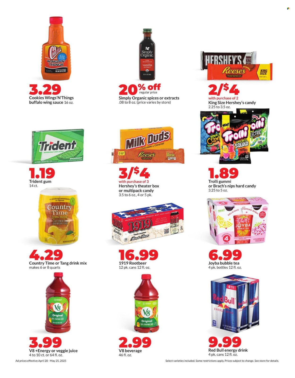 Hy-Vee ad - 04/28/2025 - 05/25/2025. Page 1