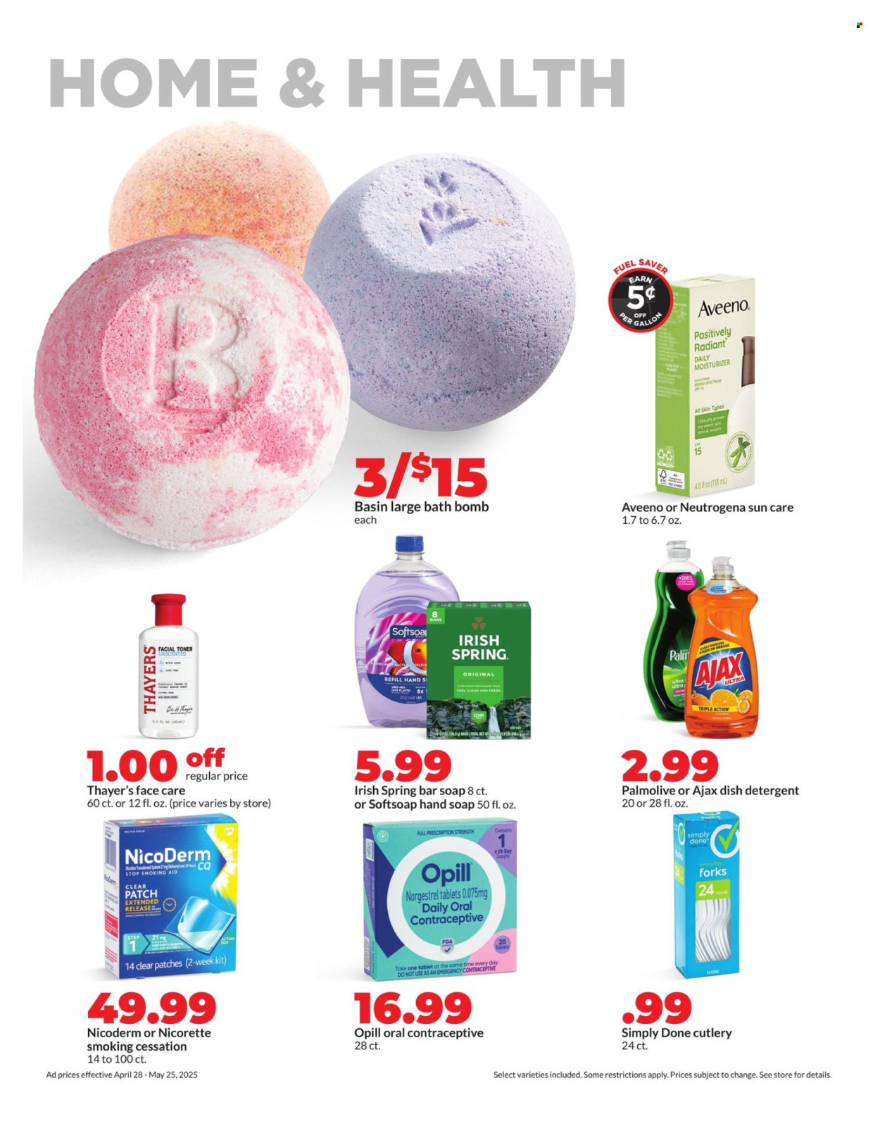 Hy-Vee ad - 04/28/2025 - 05/25/2025. Page 1