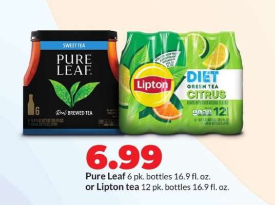 Pure Leaf or Lipton Tea