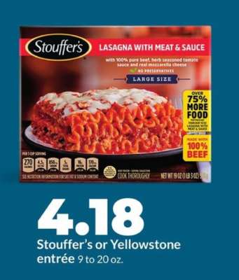 Stouffer's Entrée