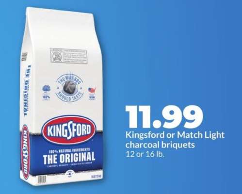 Kingsford or Match Light Charcoal Briquets