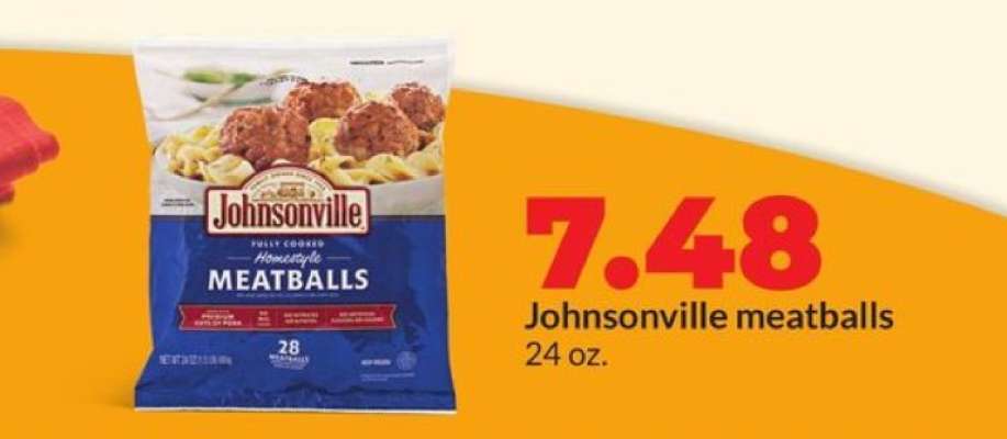 Johnsonville meatballs