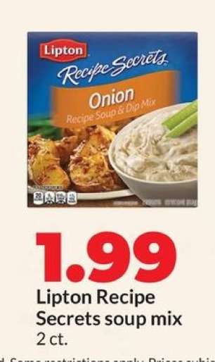 Lipton Recipe Secrets Soup Mix