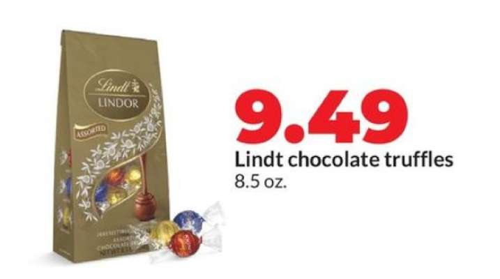 Lindt chocolate truffles