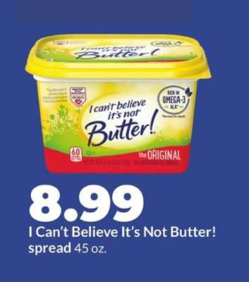 I Can't Believe It's Not Butter!