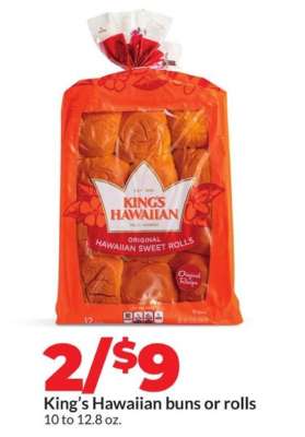 King's Hawaiian Buns or Rolls