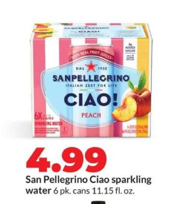 San Pellegrino Ciao sparkling water