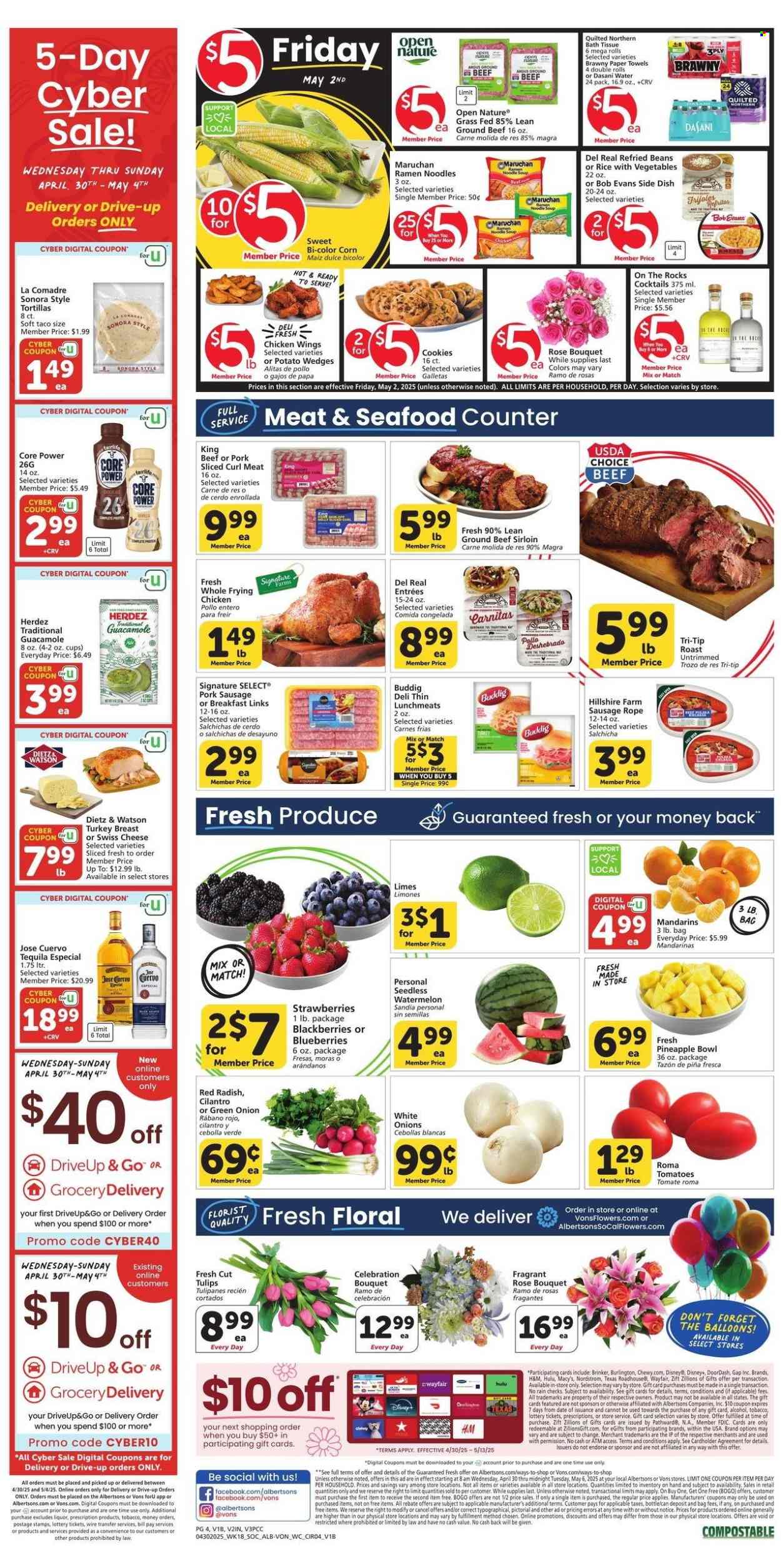Albertsons ad - 04/30/2025 - 05/06/2025. Page 1