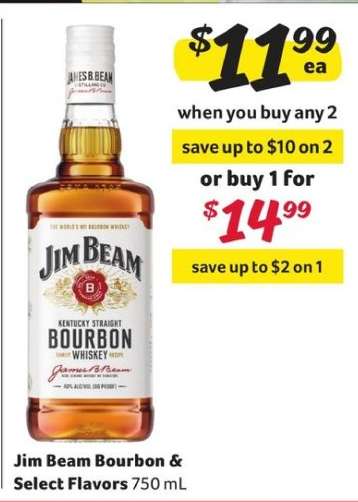Jim Beam Bourbon & Select Flavors
