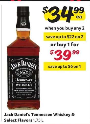 Jack Daniel's Tennessee Whiskey & Select Flavors