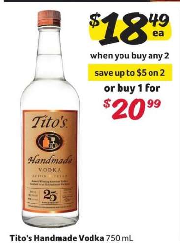 Tito's Handmade Vodka