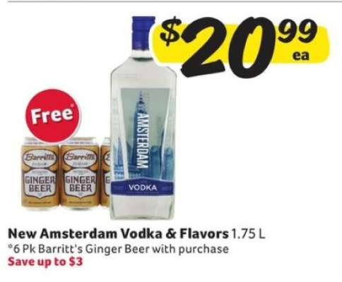 New Amsterdam Vodka & Flavors