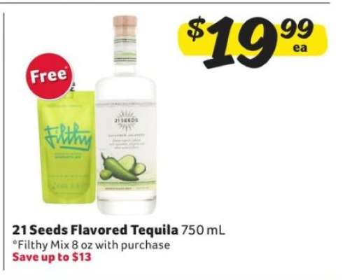 21 Seeds Flavored Tequila