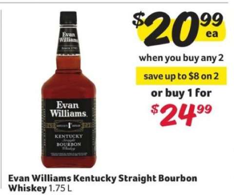 Evan Williams Kentucky Straight Bourbon Whiskey