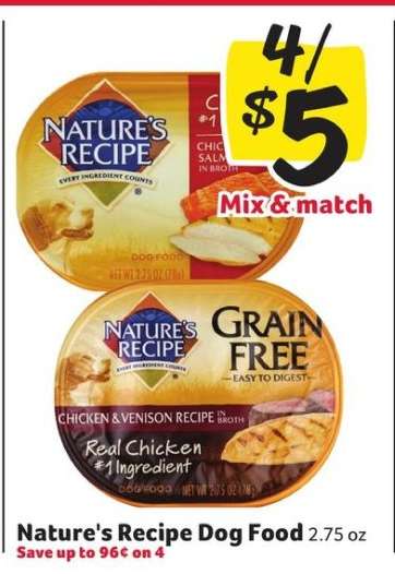 Nature's Recipe Dog Food*