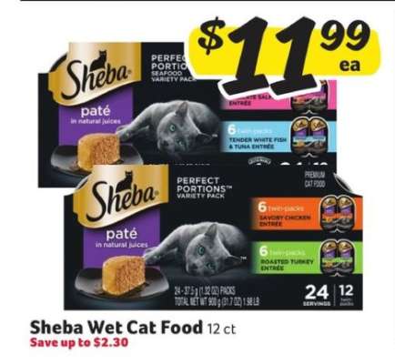 Sheba Wet Cat Food