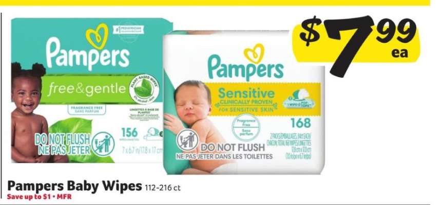 Pampers Baby Wipes