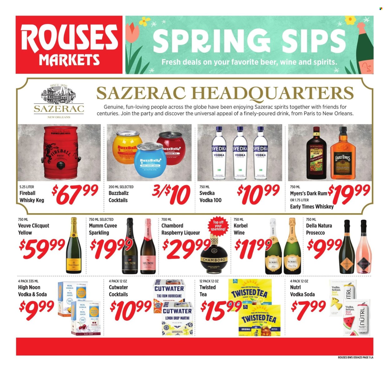 Rouses Markets ad - 04/30/2025 - 05/28/2025. Page 1