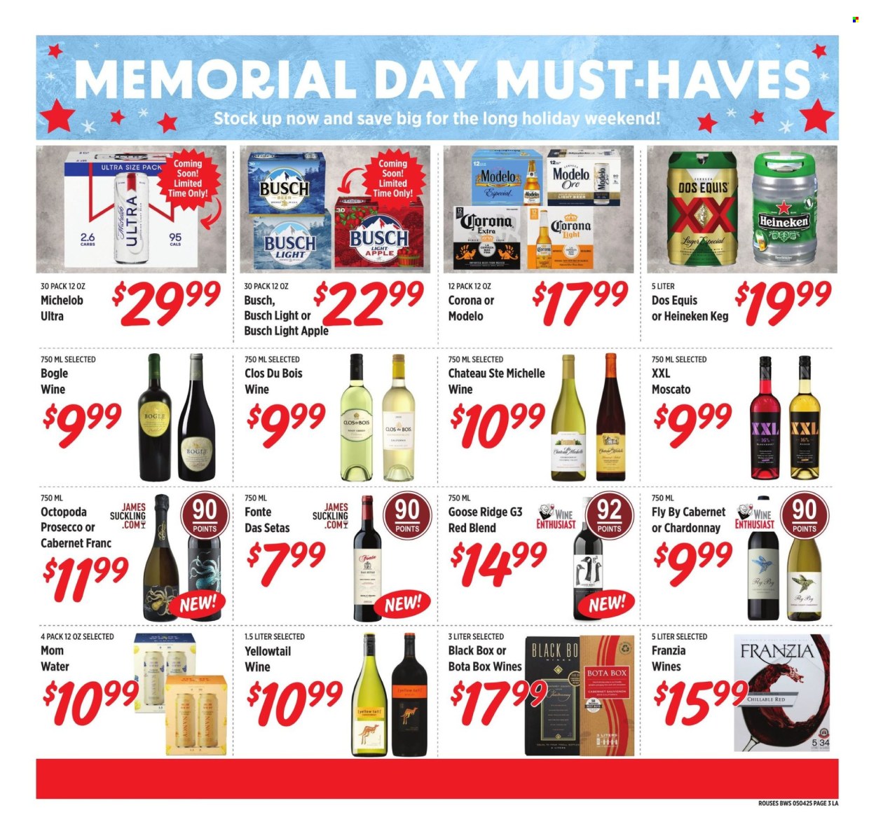 Rouses Markets ad - 04/30/2025 - 05/28/2025. Page 1