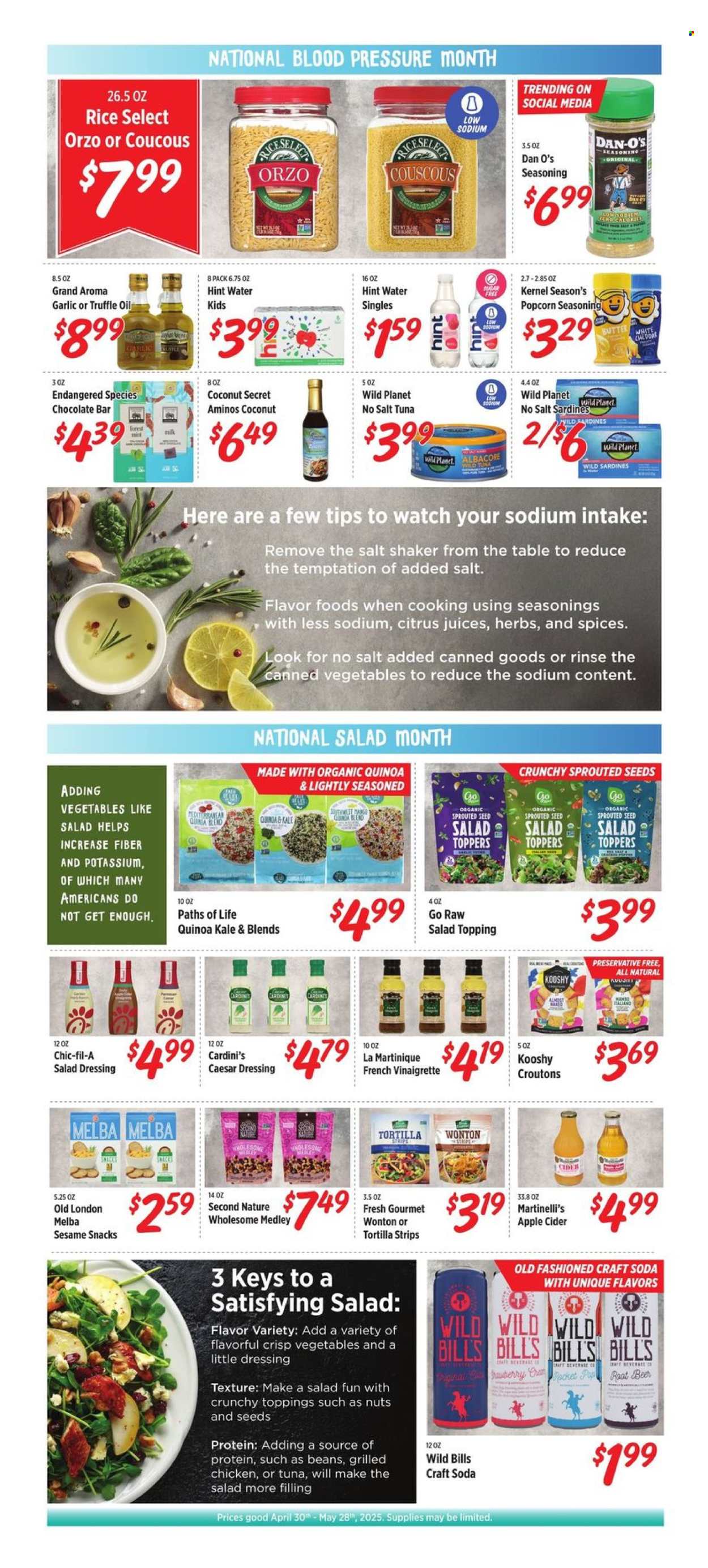 Rouses Markets ad - 04/30/2025 - 05/28/2025. Page 1