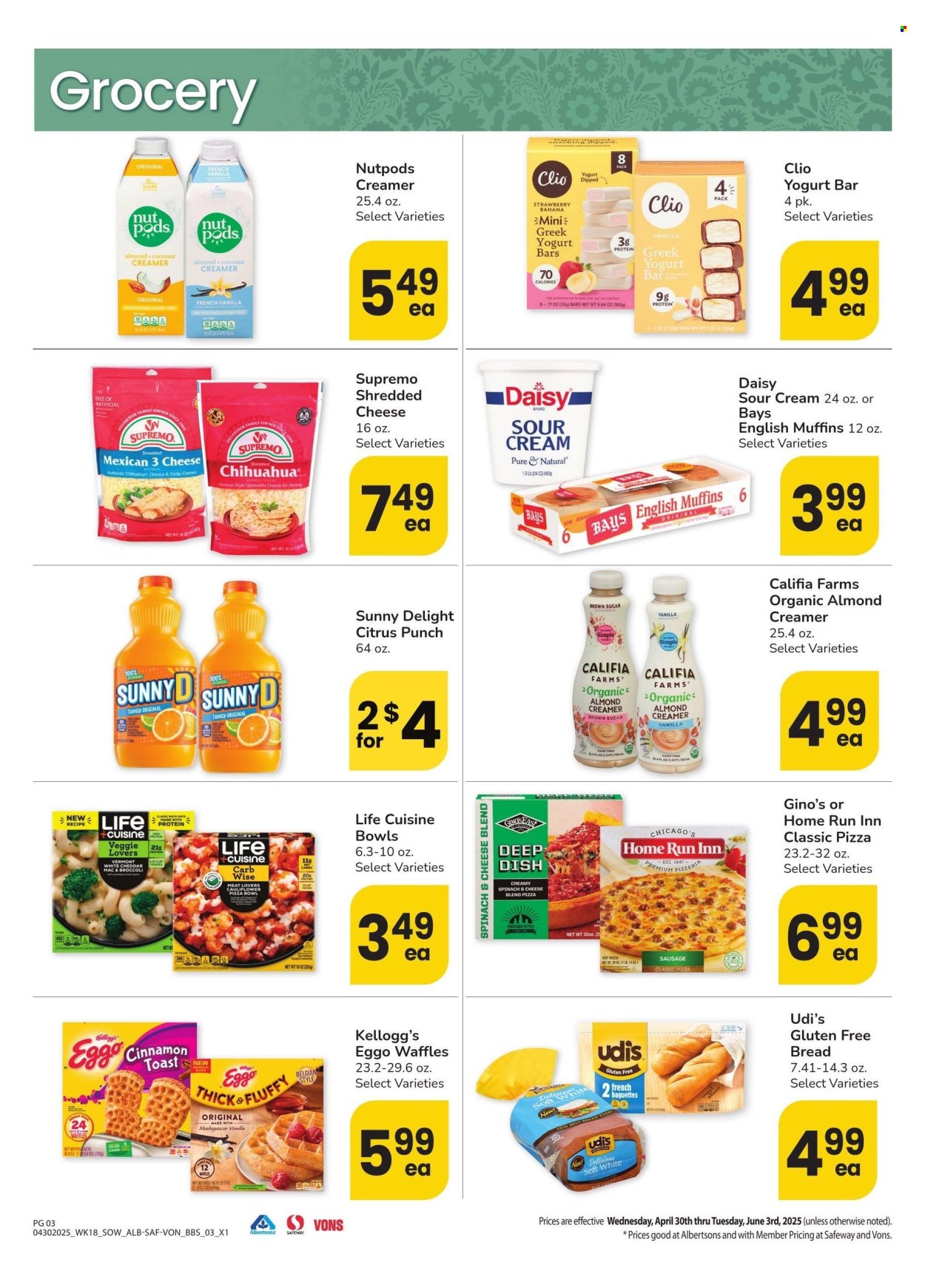 Albertsons ad - 04/30/2025 - 06/03/2025. Page 1