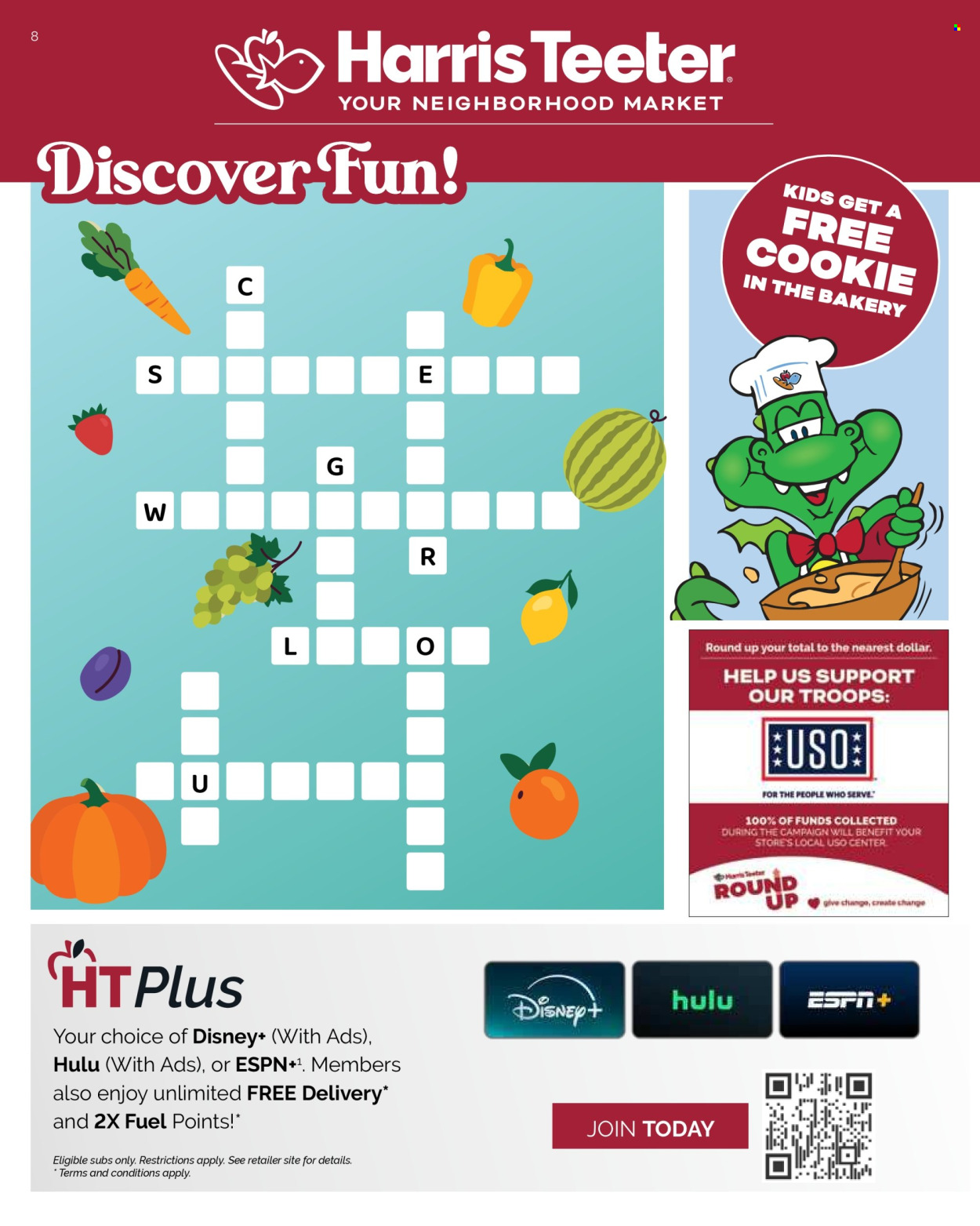 Harris Teeter ad - 04/23/2025 - 05/20/2025. Page 1