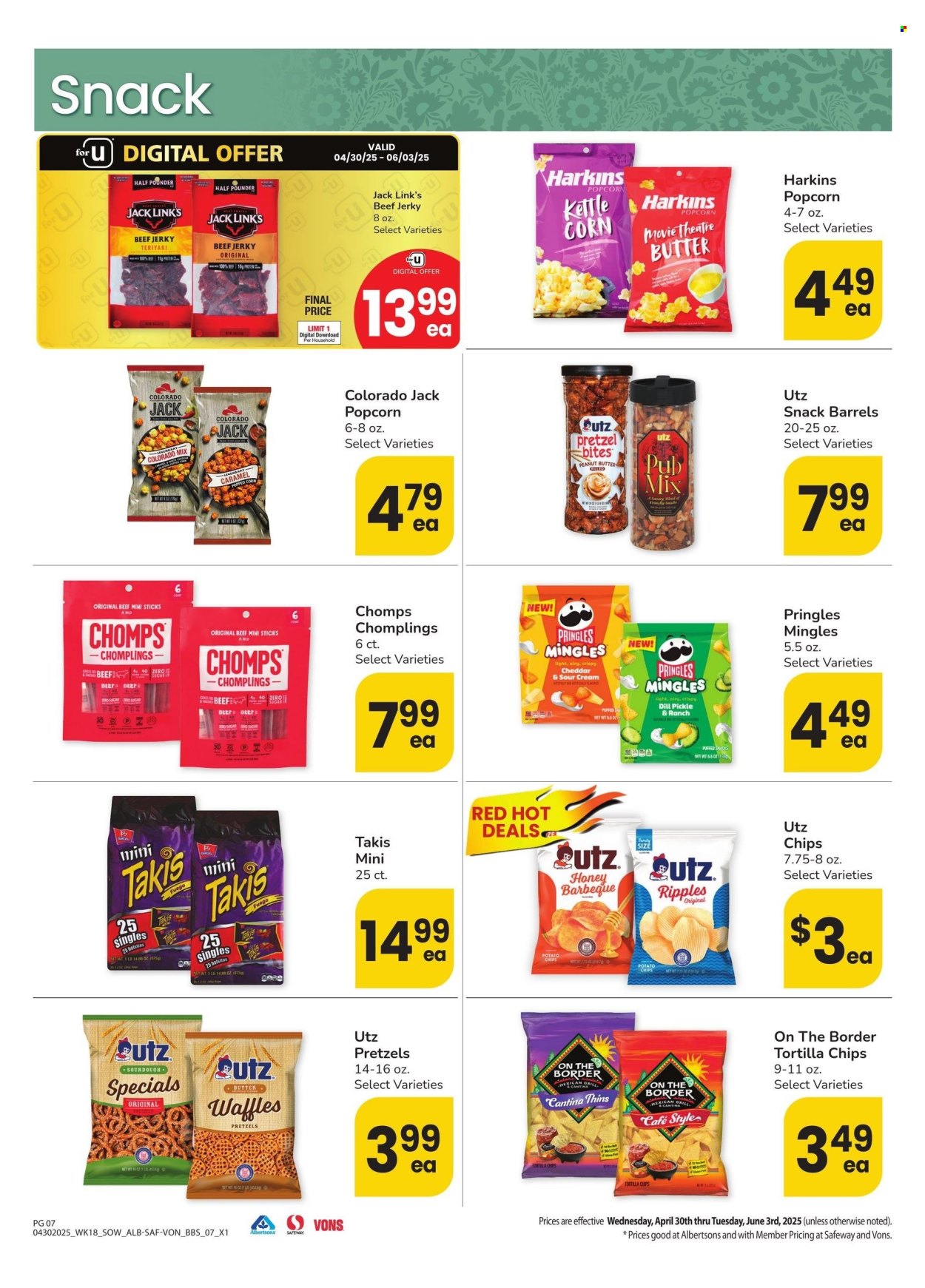 Albertsons ad - 04/30/2025 - 06/03/2025. Page 1