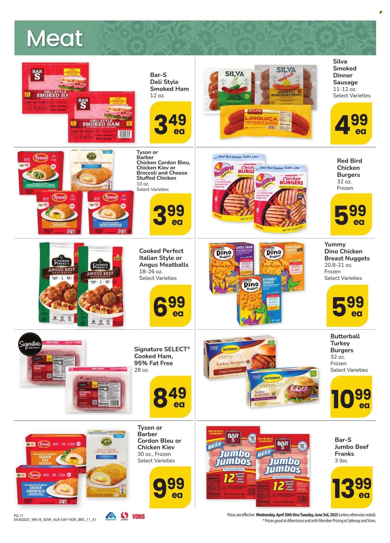 Albertsons ad - 04/30/2025 - 06/03/2025. Page 1