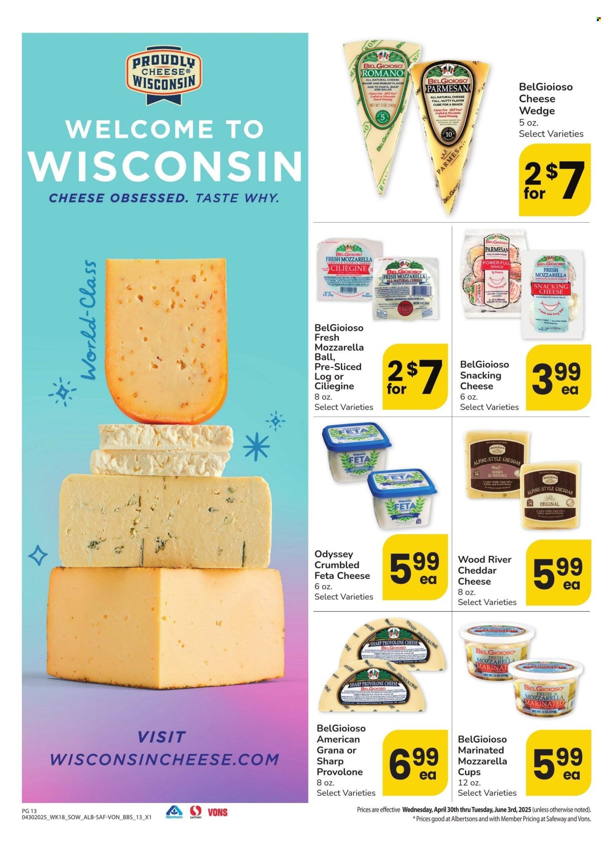 Albertsons ad - 04/30/2025 - 06/03/2025. Page 1