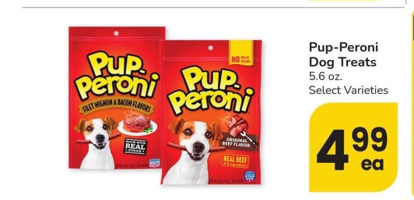 Pup-Peroni Dog Treats - 5.6 oz. Select Varieties