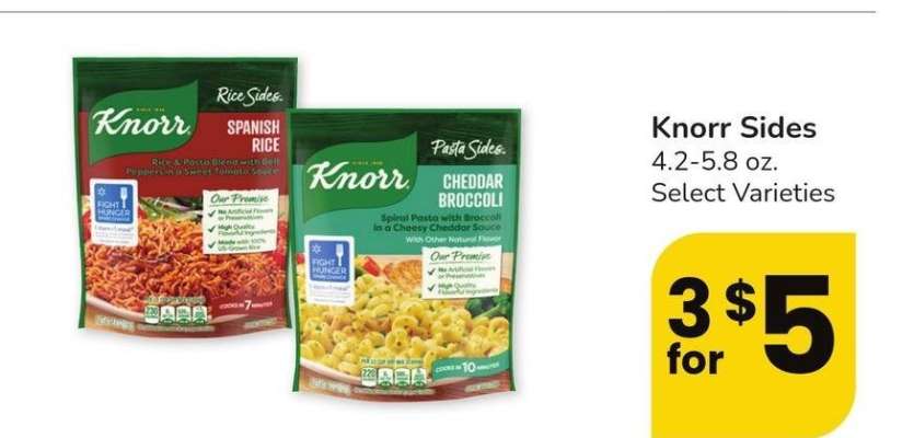 Knorr Sides - 4.2-5.8 oz. Select Varieties