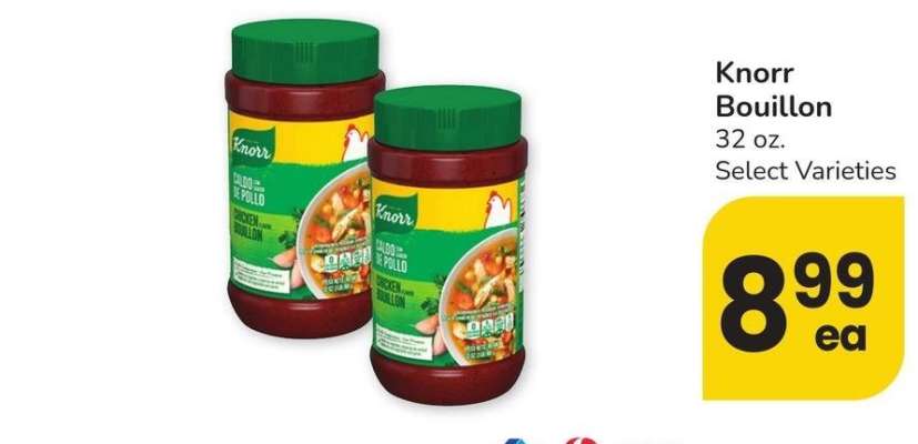 Knorr Bouillon - 32 oz. Select Varieties