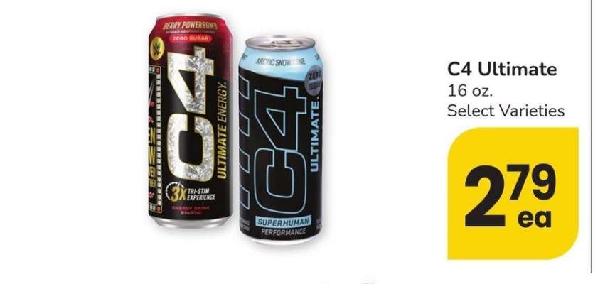 C4 Ultimate - 16 oz. Select Varieties