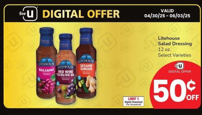 Litehouse Salad Dressing - 12 oz. Select Varieties