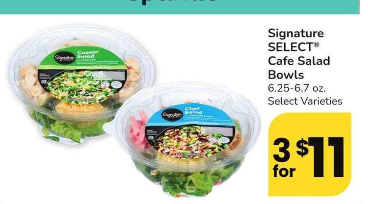Signature SELECT® Cafe Salad Bowls - 6.25-6.7 oz. Select Varieties
