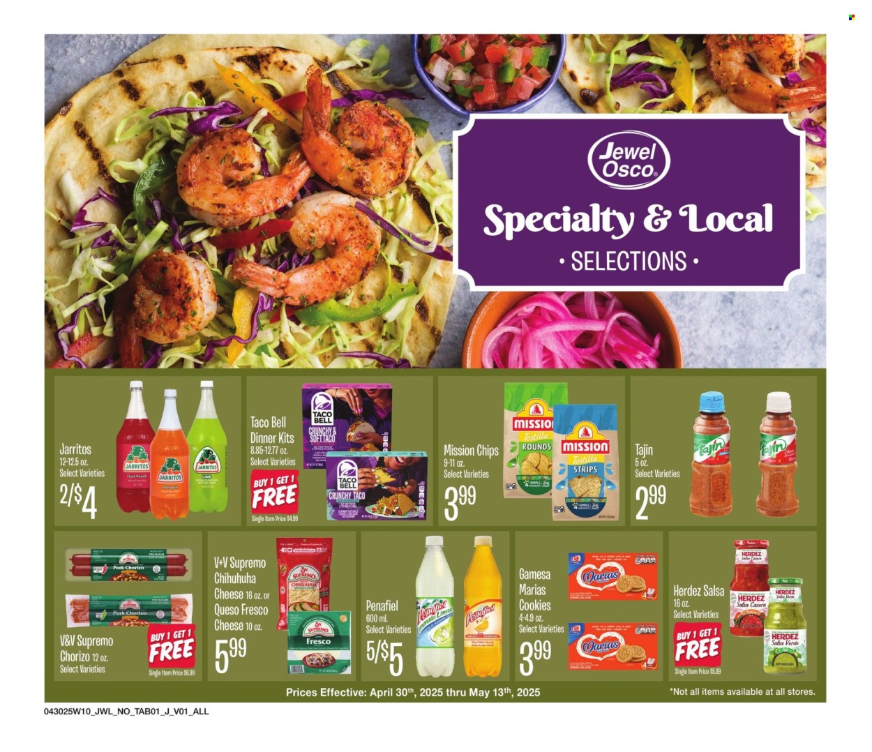 Jewel Osco ad - 04/30/2025 - 05/13/2025. Page 1