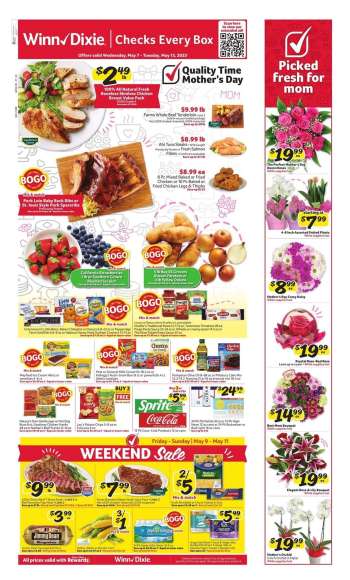 Winn Dixie Flyer - 05/07/2025 - 05/13/2025.