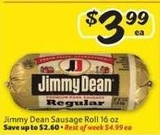 Jimmy Dean Sausage Roll