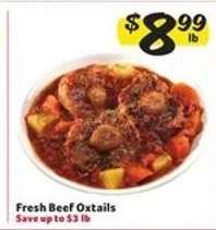 Fresh Beef Oxtails