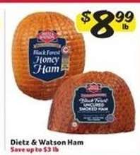 Dietz & Watson Ham
