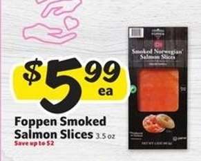 Foppen Smoked Salmon Slices
