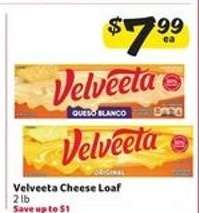 Velveeta Cheese Loaf