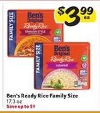 Ben's Ready Rice Family Size