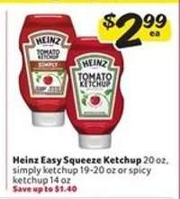 Heinz Easy Squeeze Ketchup