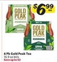 6 Pk Gold Peak Tea